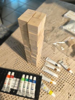 Torcia Minecraft in Legno