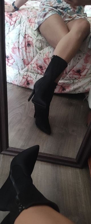 Stivaletti neri eleganti tg 36