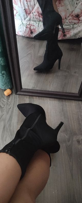 Stivaletti neri eleganti tg 36