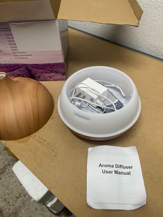 Humidificador Aroma 500ml - Madera