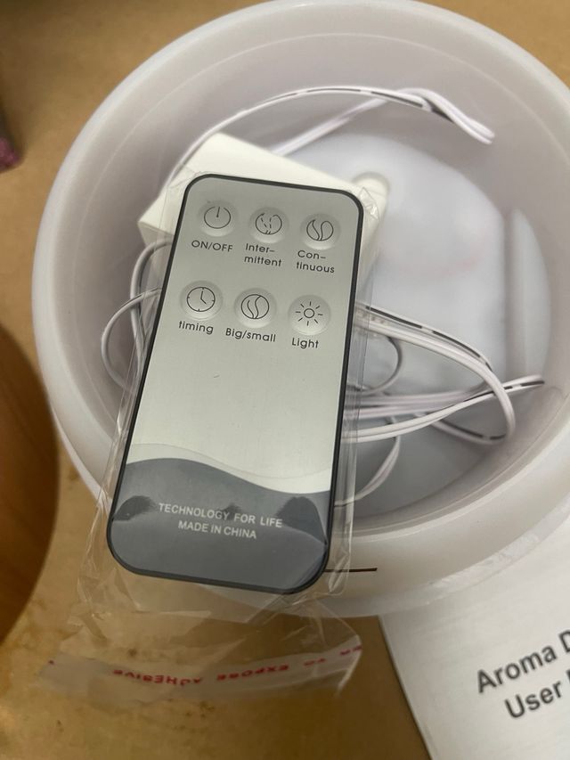 Humidificador Aroma 500ml - Madera