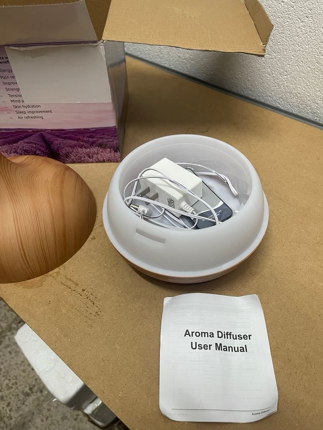 Humidificador Aroma 500ml - Madera