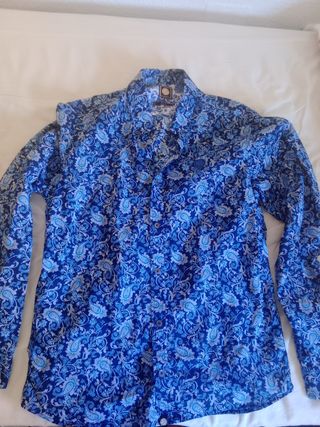 Camisa Pretty Green azul - M
