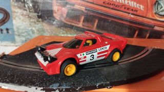 Coche Scalextric Lancia Stratos