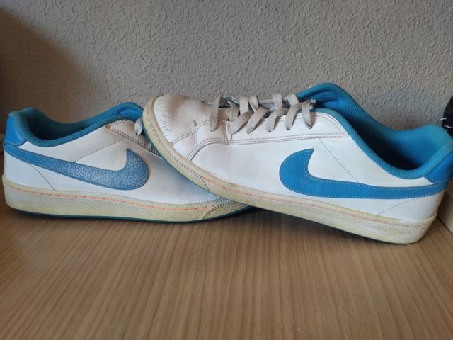 Zapatillas Nike Court Majestic Blancas y Azules