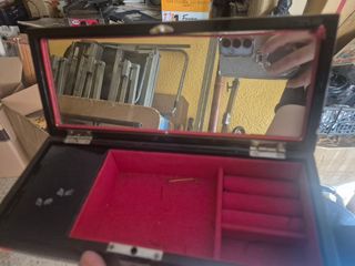 Caja joyero música vintage