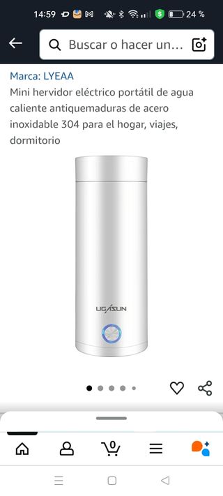 Hervidor eléctrico portátil LYEAA