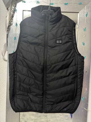 Chaleco térmico unisex negro
