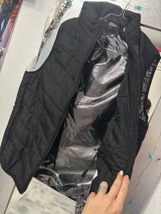 Chaleco térmico unisex negro