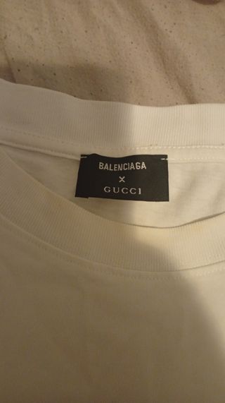 Camiseta Balenciaga x Gucci