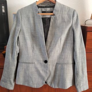Americana Zara gris talla L