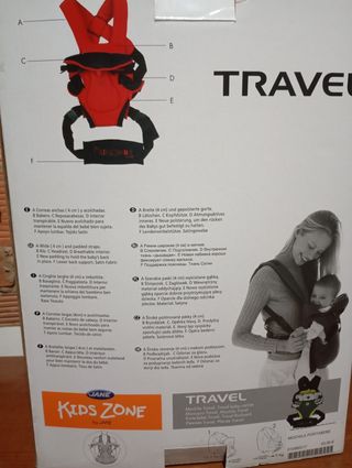 Mochila portabebés Jane Travel