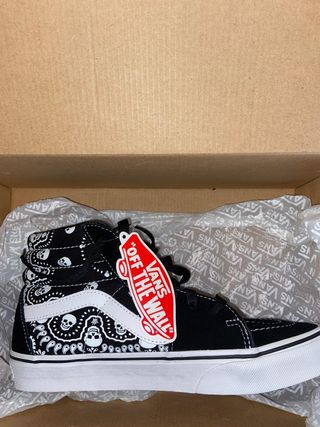 Vans Off The Wall Sk8-Hi Bandana - Talla 39