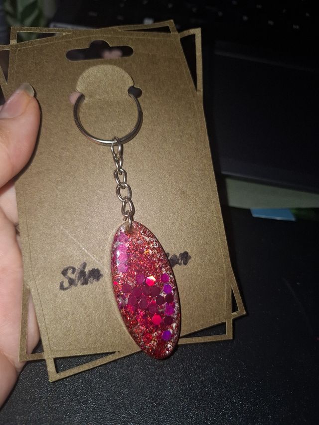 Llavero Mariposa, corazón, estrella..personalizado