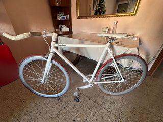 Bicicleta Fixed Gear Fivealand blanca