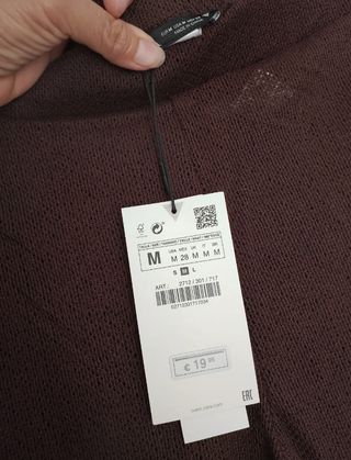 Pantalón acampanado marrón