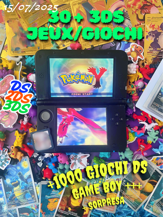 Juegos 3DS DS nintendo  Giochi Pokemon Mario Zelda