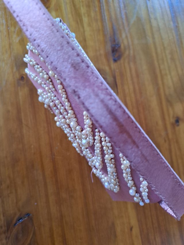 Bolso Pink - Pedrería