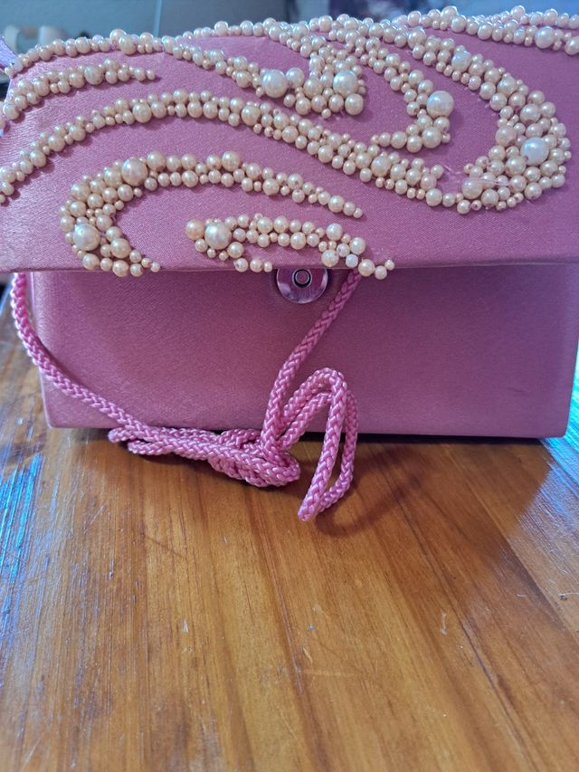 Bolso Pink - Pedrería