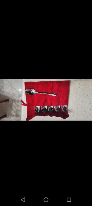 Set 6 Cucchiaini Acciaio