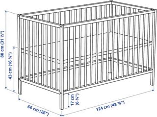 Cuna bebé Ikea - Blanca