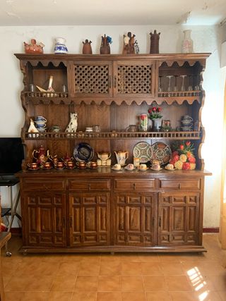 Mueble aparador rústico madera