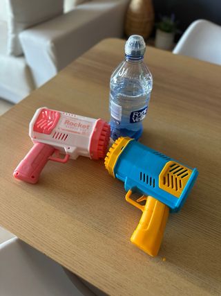 2 Pistolas Burbujas - Juguetes Niños