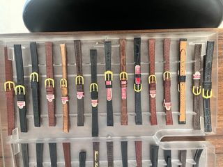 Correas de piel para reloj- 38 uds