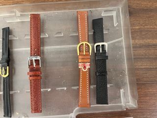 Correas de piel para reloj- 38 uds
