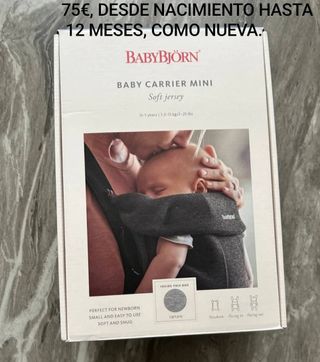 Mochila portabebés BabyBjorn