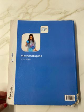 MATEMATIQUES SERIE RESOL 3 ESO SABER FER
