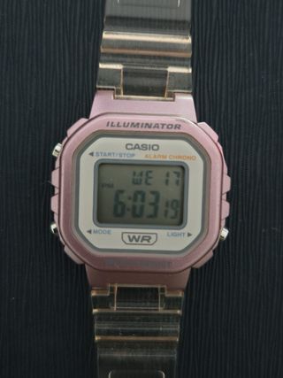 Reloj Casio vintage rosa