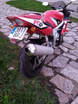 Yamaha yzf r6 600cc 2002