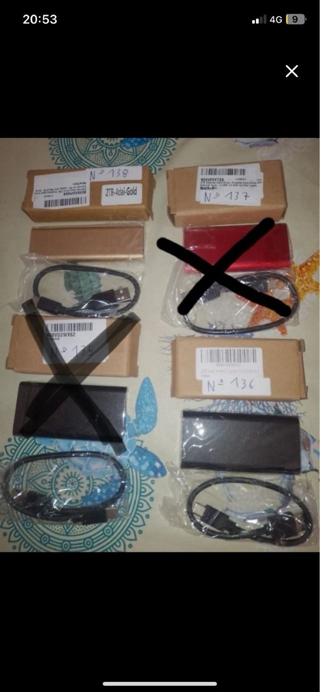 Hard disk portatile da 2 TB ogni 8€