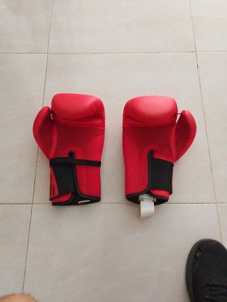 Guantes boxeo OutShock 10oz rojos