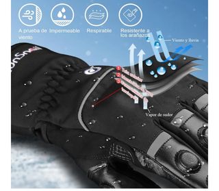 Guantes RunSnail Moto XL Impermeables