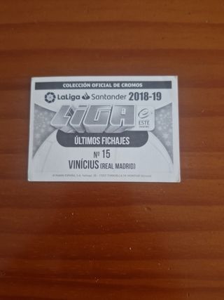 Cromo Vinicius Jr. LaLiga 2018-19