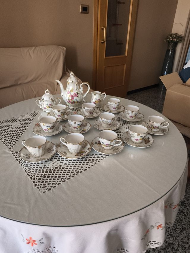 Juego café japonés porcelana