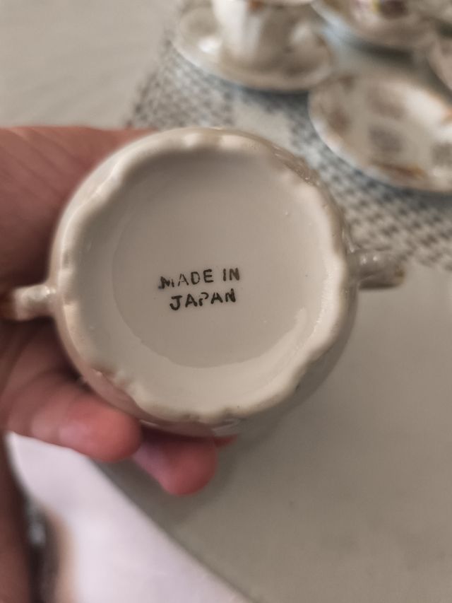 Juego café japonés porcelana