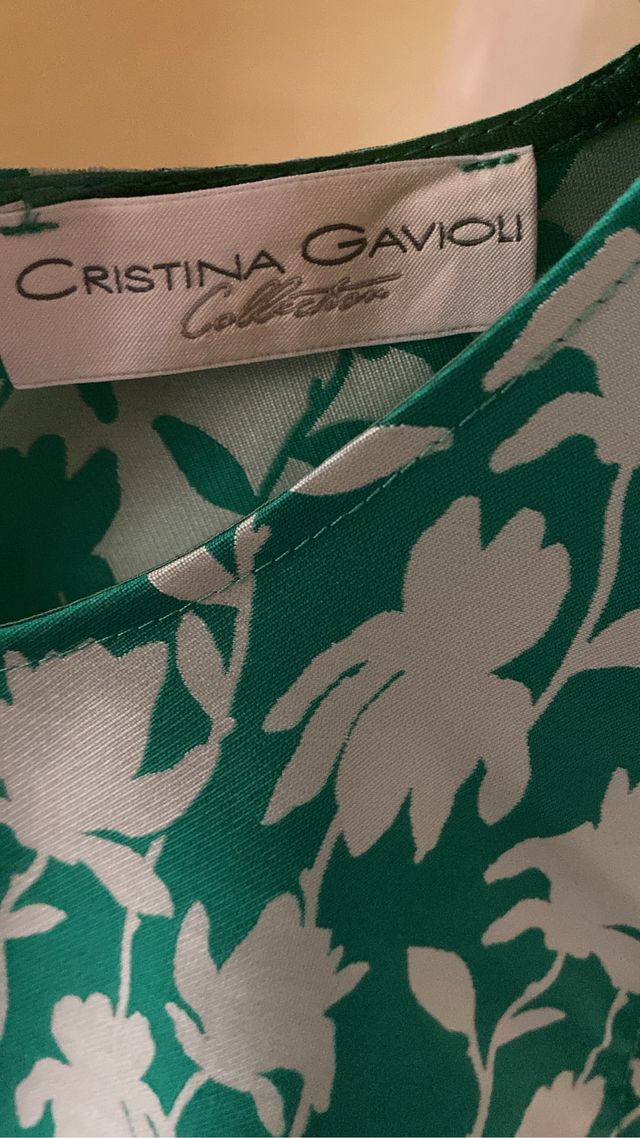 Vestito Cristina Gavioli tg.42 verde