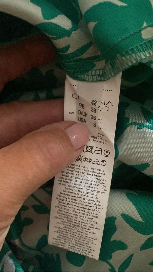 Vestito Cristina Gavioli tg.42 verde