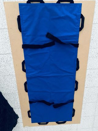 camilla blanda con asas transporte y cambio