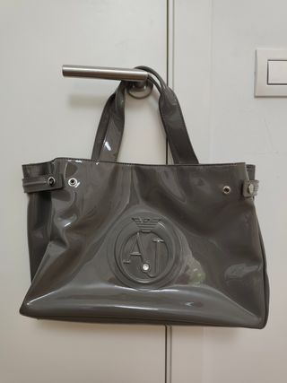 Bolso Armani Jeans Gris