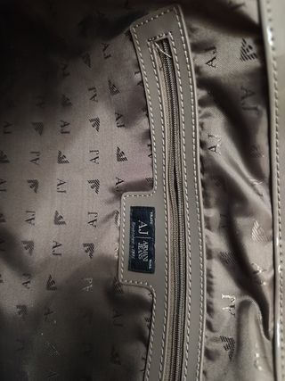 Bolso Armani Jeans Gris