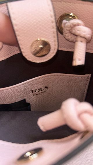 Bolso Tous rosa - bandolera o de mano 