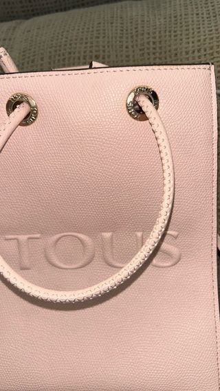 Bolso Tous rosa - bandolera o de mano 