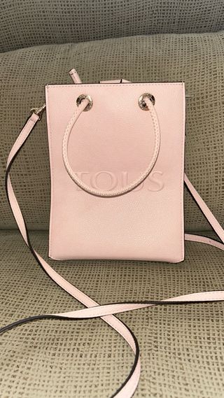 Bolso Tous rosa - bandolera o de mano 
