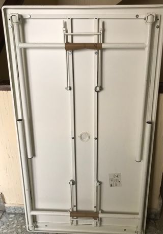 Mesa plegable Ikea blanca