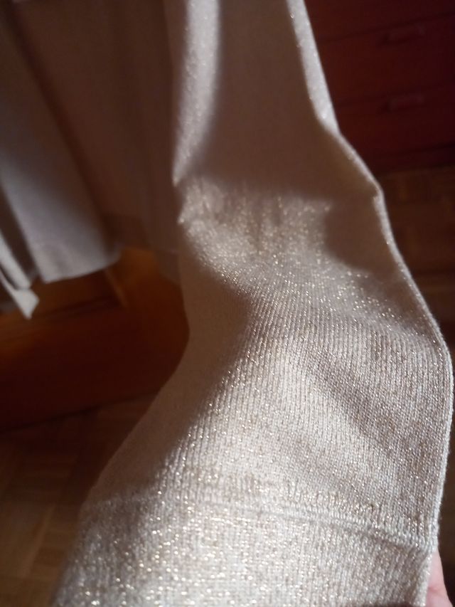 Chaqueta dorada Woman talla S: sisa 40 y 55 cm lar