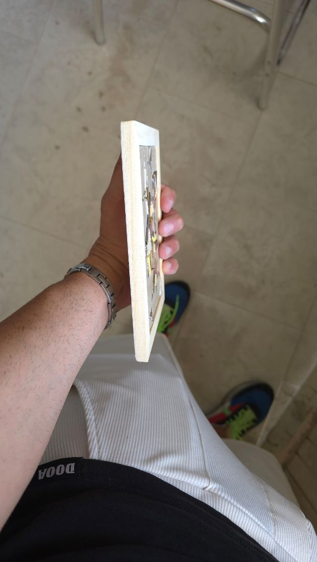 Bomboniera mosaico oro